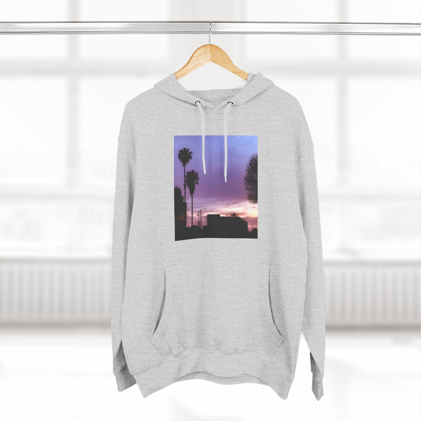 Purple Haze {a three-panel fleece hoodie}