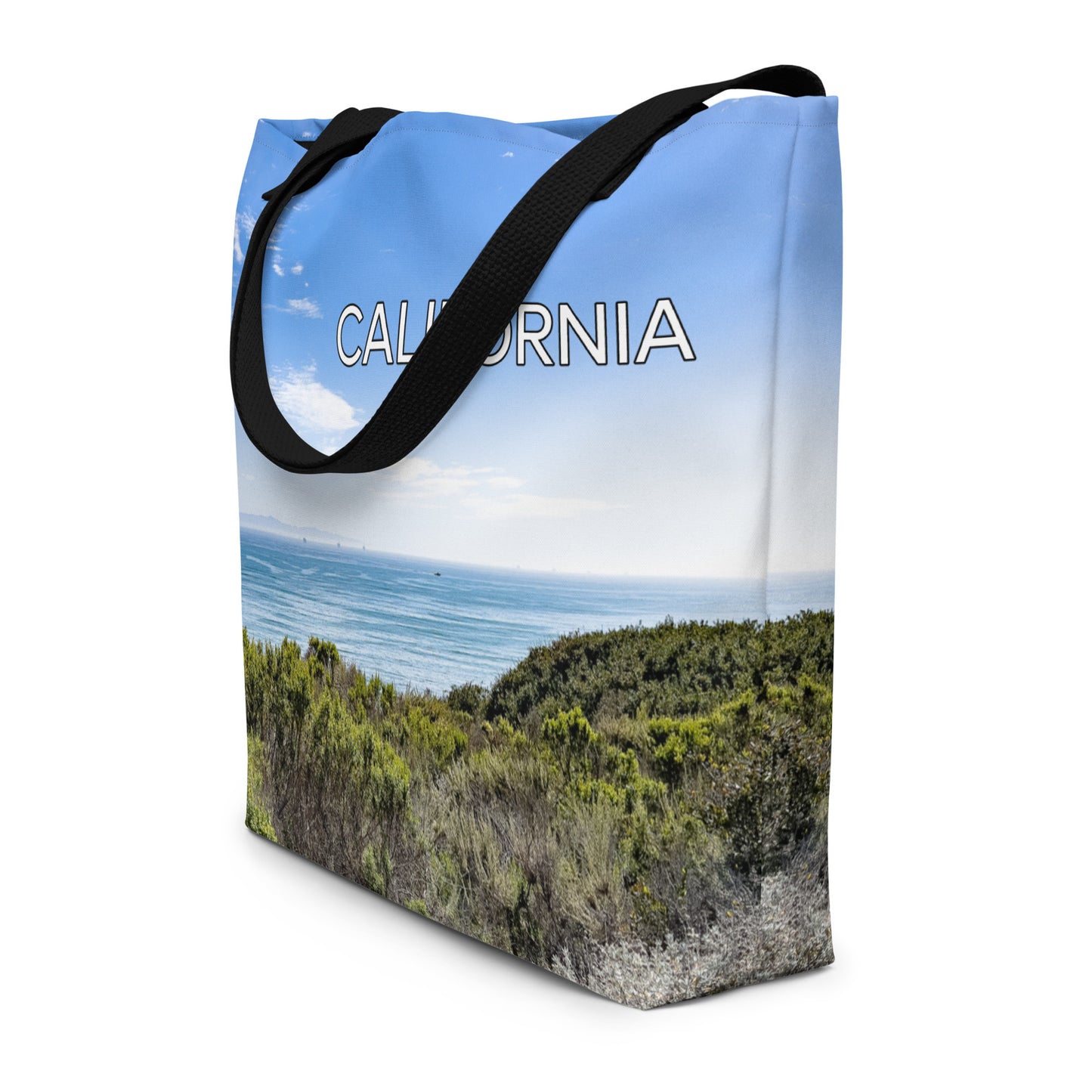 Blue Skies of California {a tote bag}