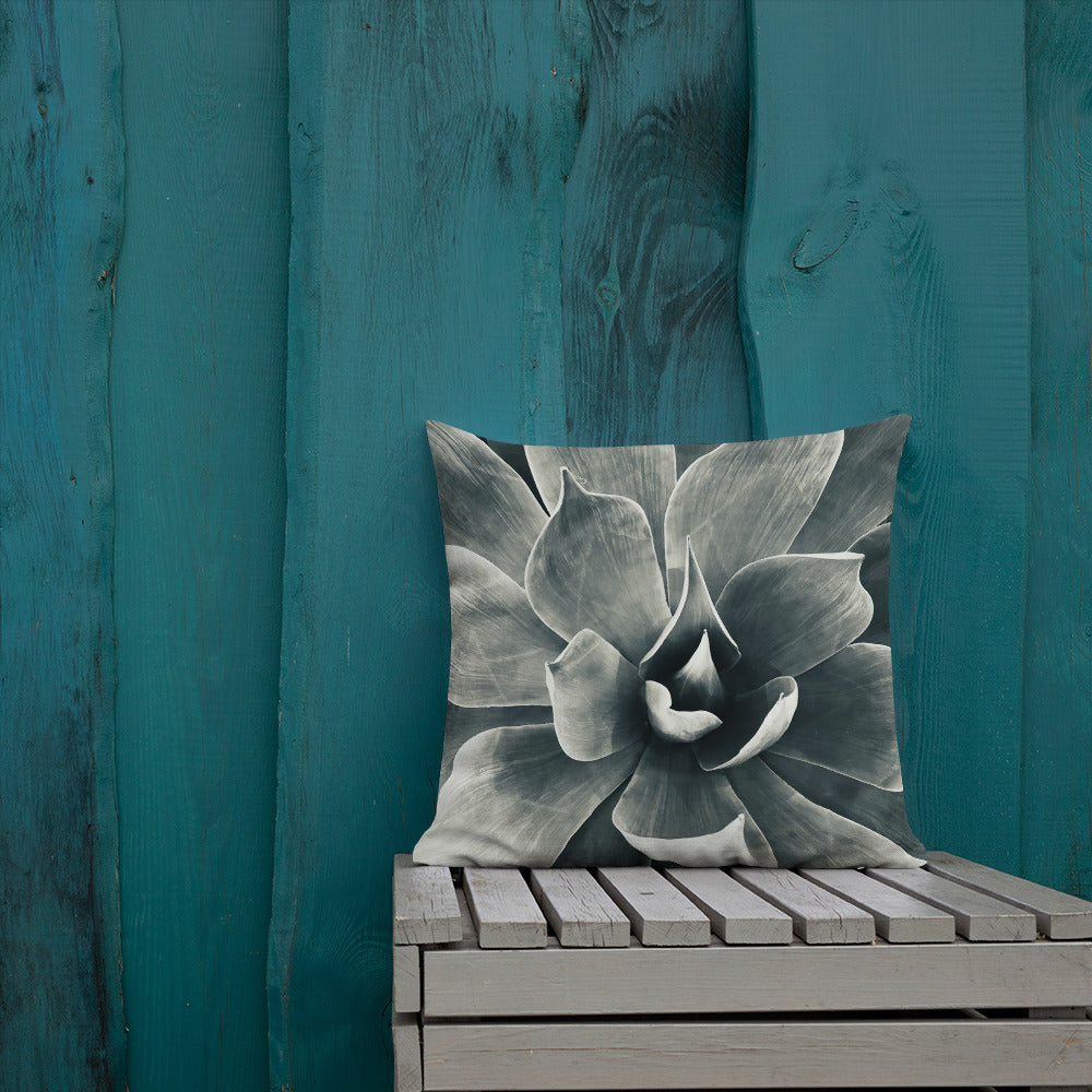 Agave (b + w) {a premium pillow}