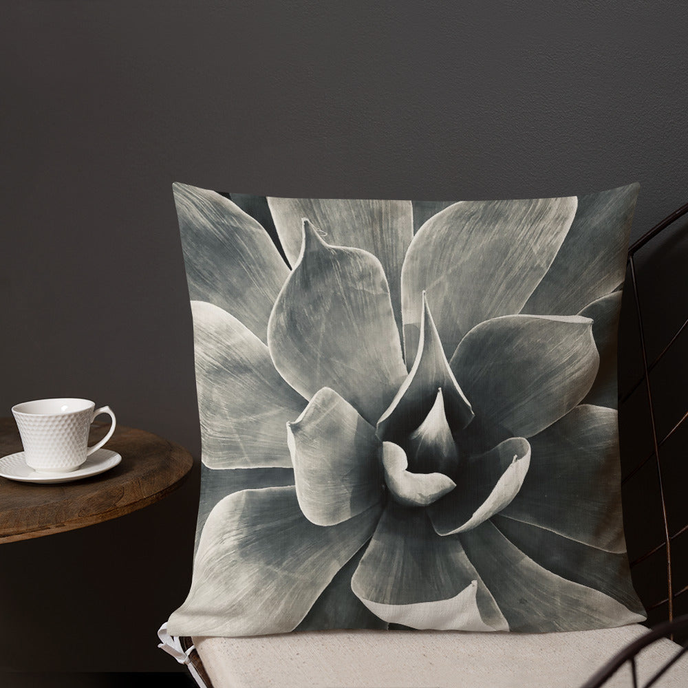Agave (b + w) {a premium pillow}