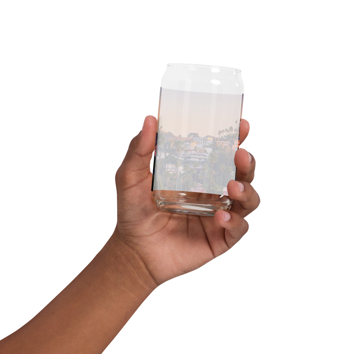 Captivating {a can-shaped glass}