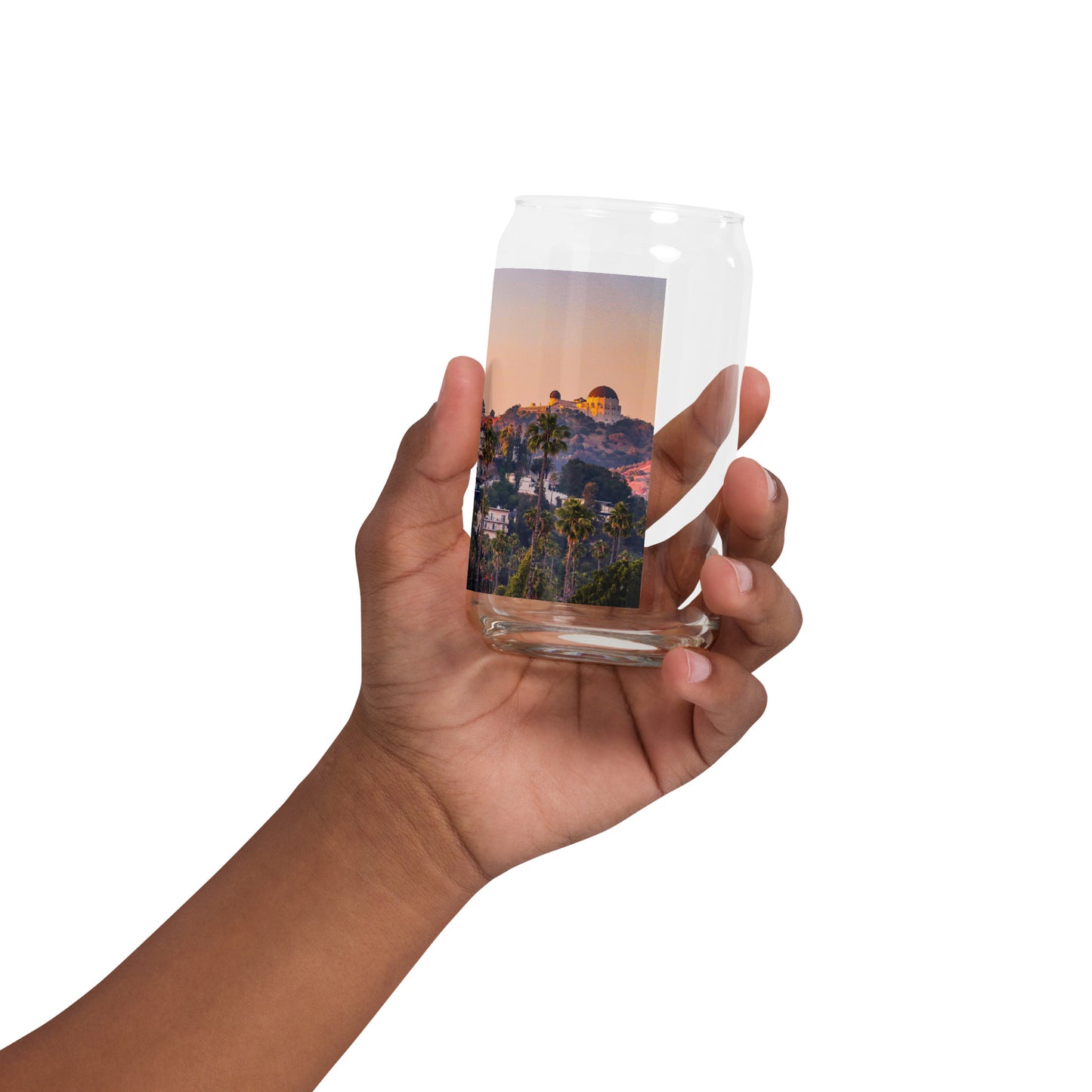 Captivating {a can-shaped glass}