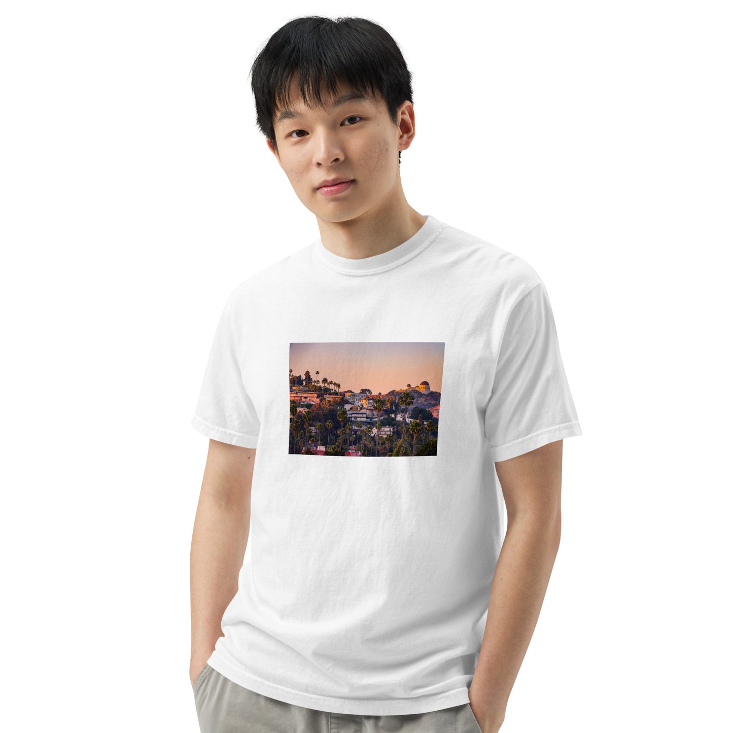 Captivating {a men’s garment-dyed heavyweight t-shirt}