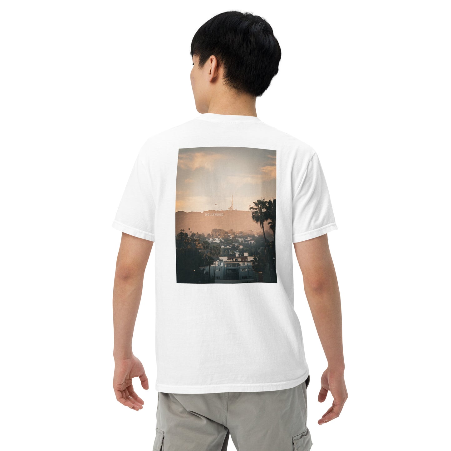 Hollywood in Summer {a unisex garment-dyed heavyweight t-shirt}