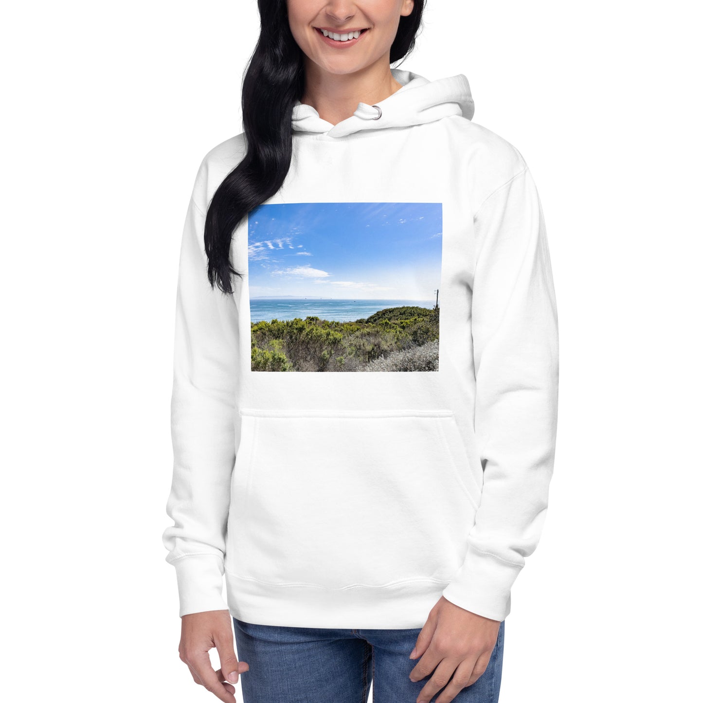 Blue Skies of California {a unisex hoodie}