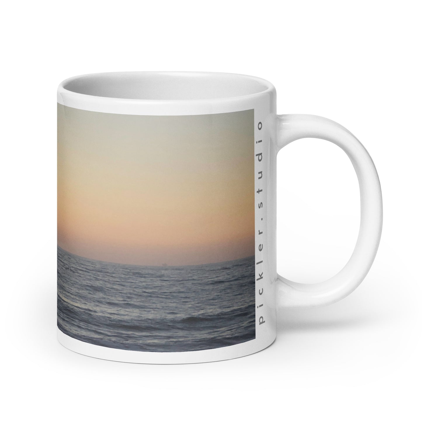 TOW AWAY {a white glossy mug}