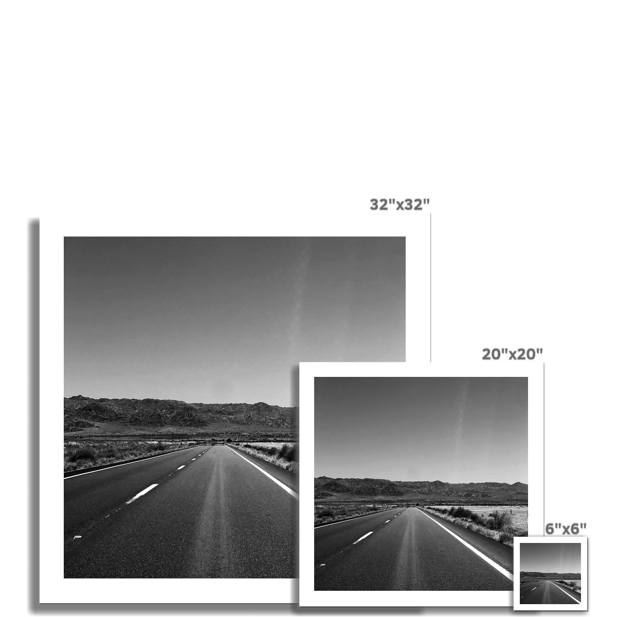 The Open Road Photo Art Print