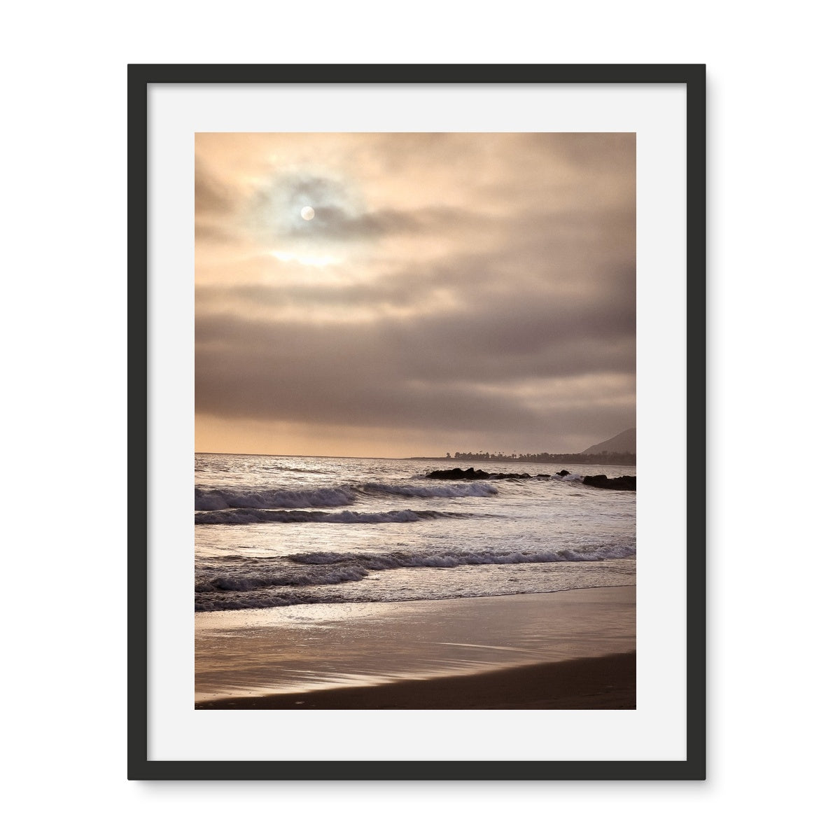 Moody Sunday Framed Photo Tile