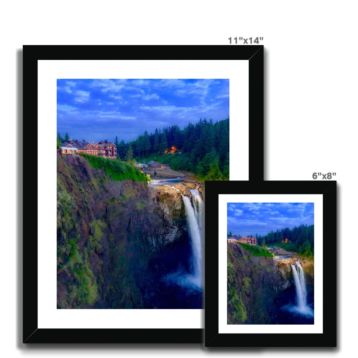 Snoqualmie Falls Framed Print
