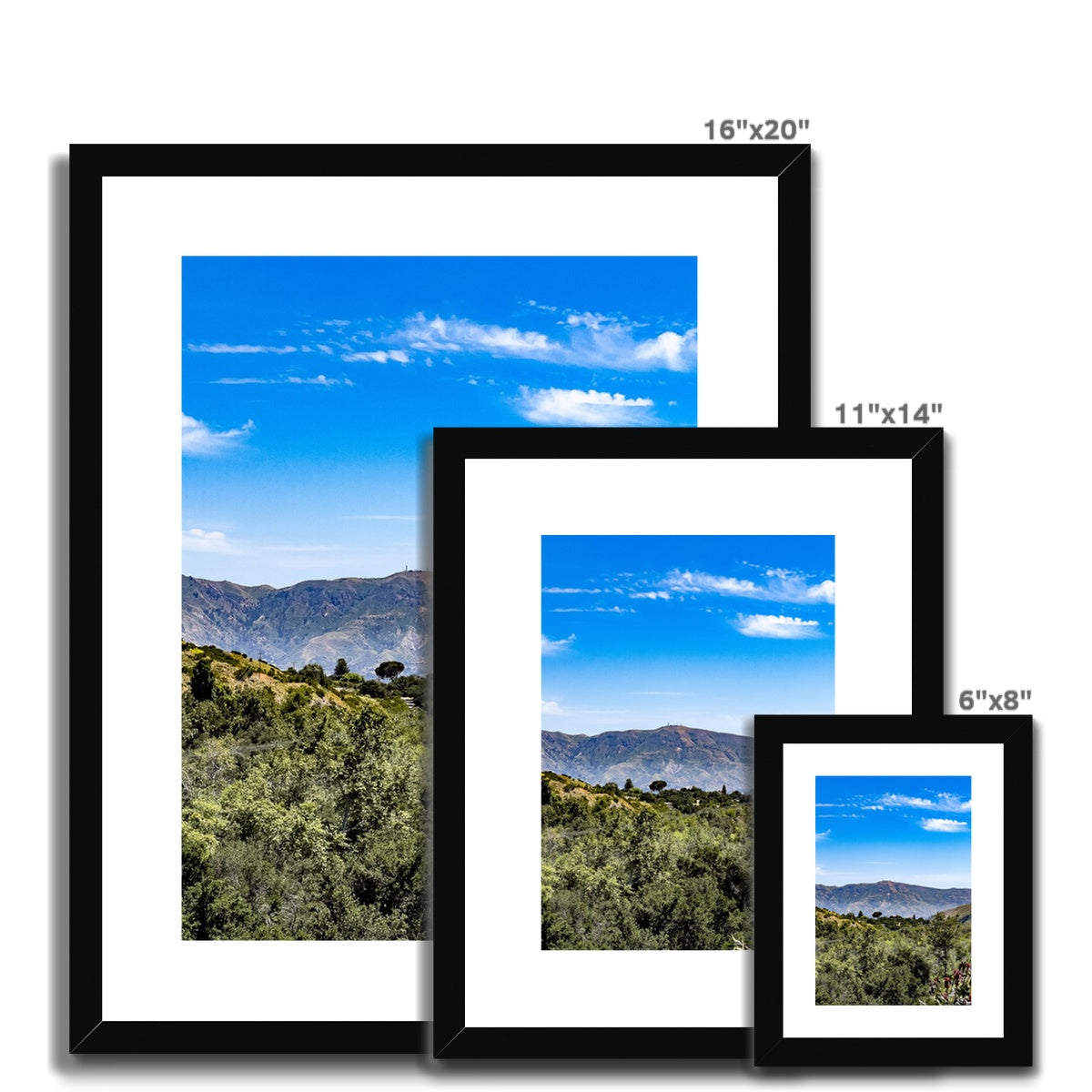 Ojai Valley Framed & Mounted Print