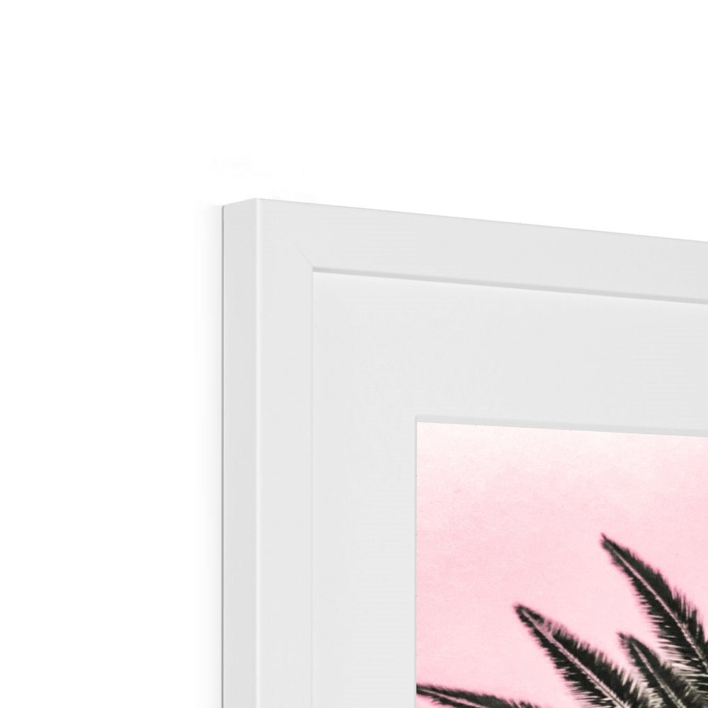 Pinky Palm Framed & Mounted Print