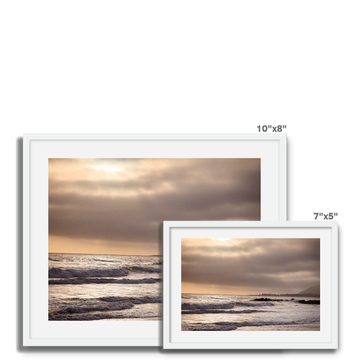 Moody Sunday Framed Photo Tile