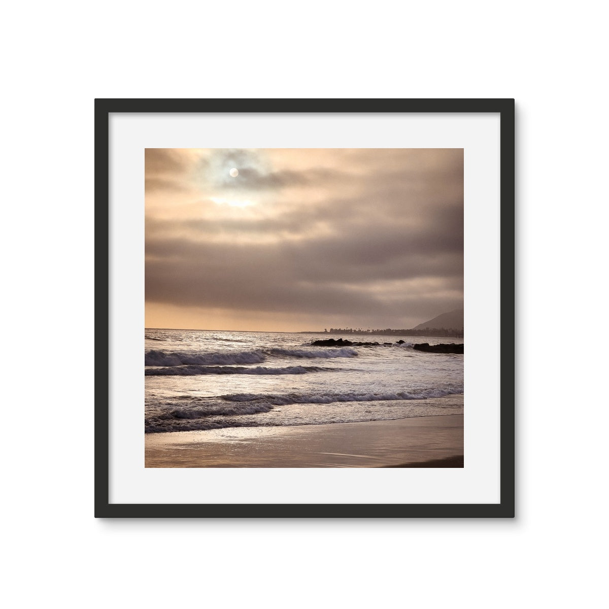 Moody Sunday Framed Photo Tile
