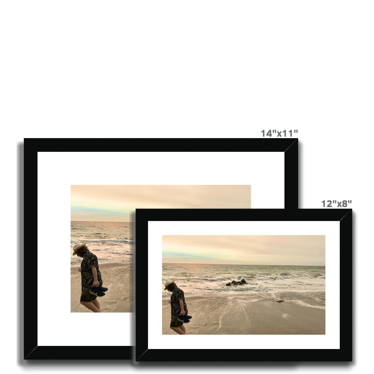 Point Dume Framed & Mounted Print