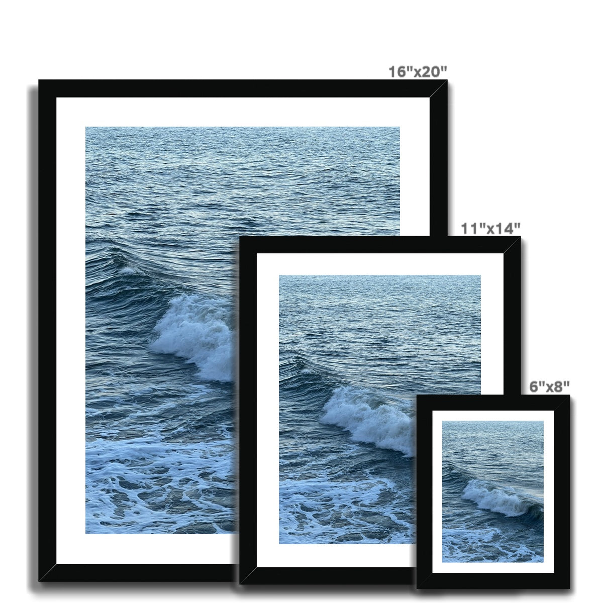 Wave Framed Print
