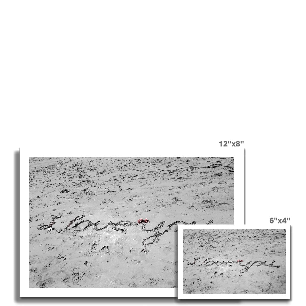 i love you Photo Art Print