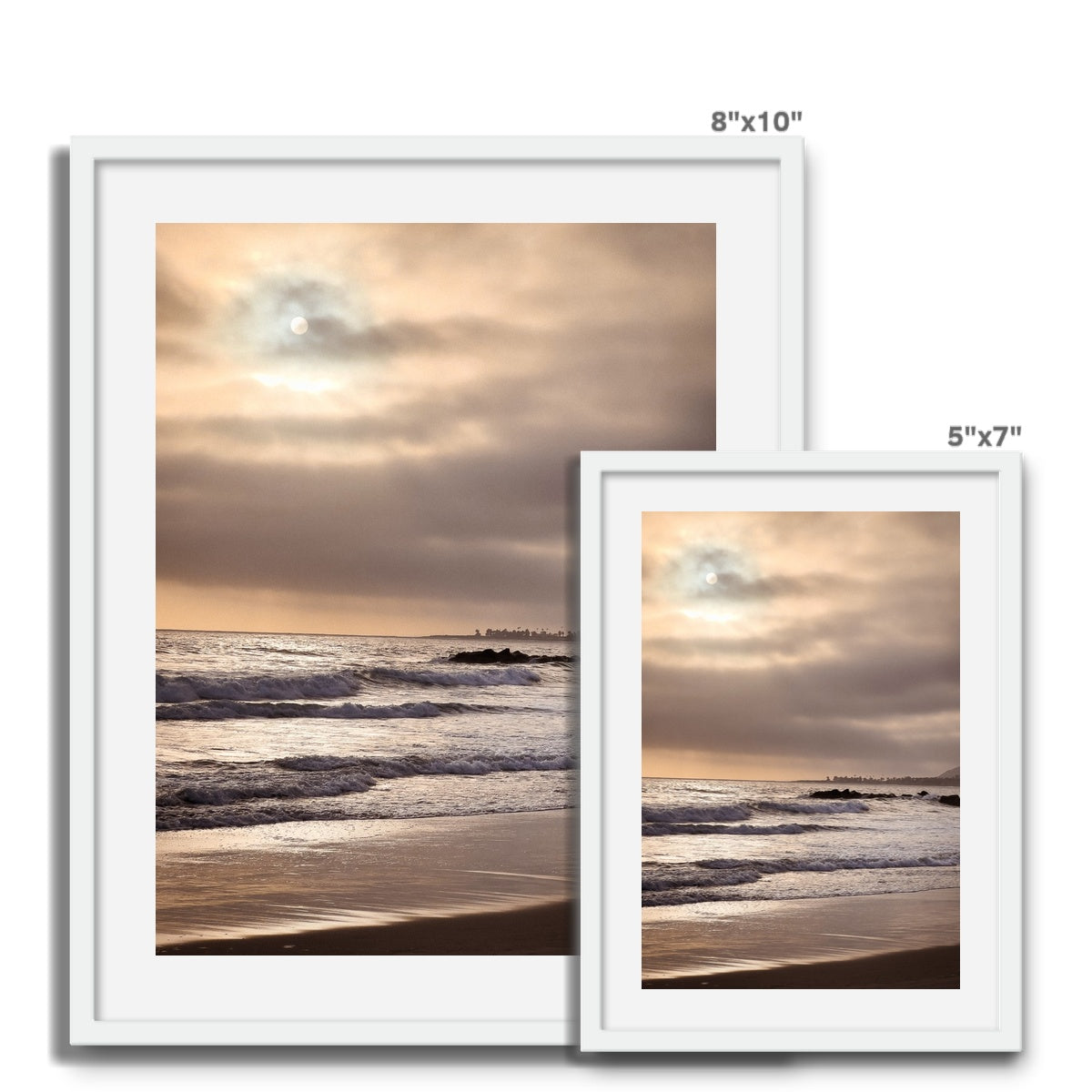 Moody Sunday Framed Photo Tile