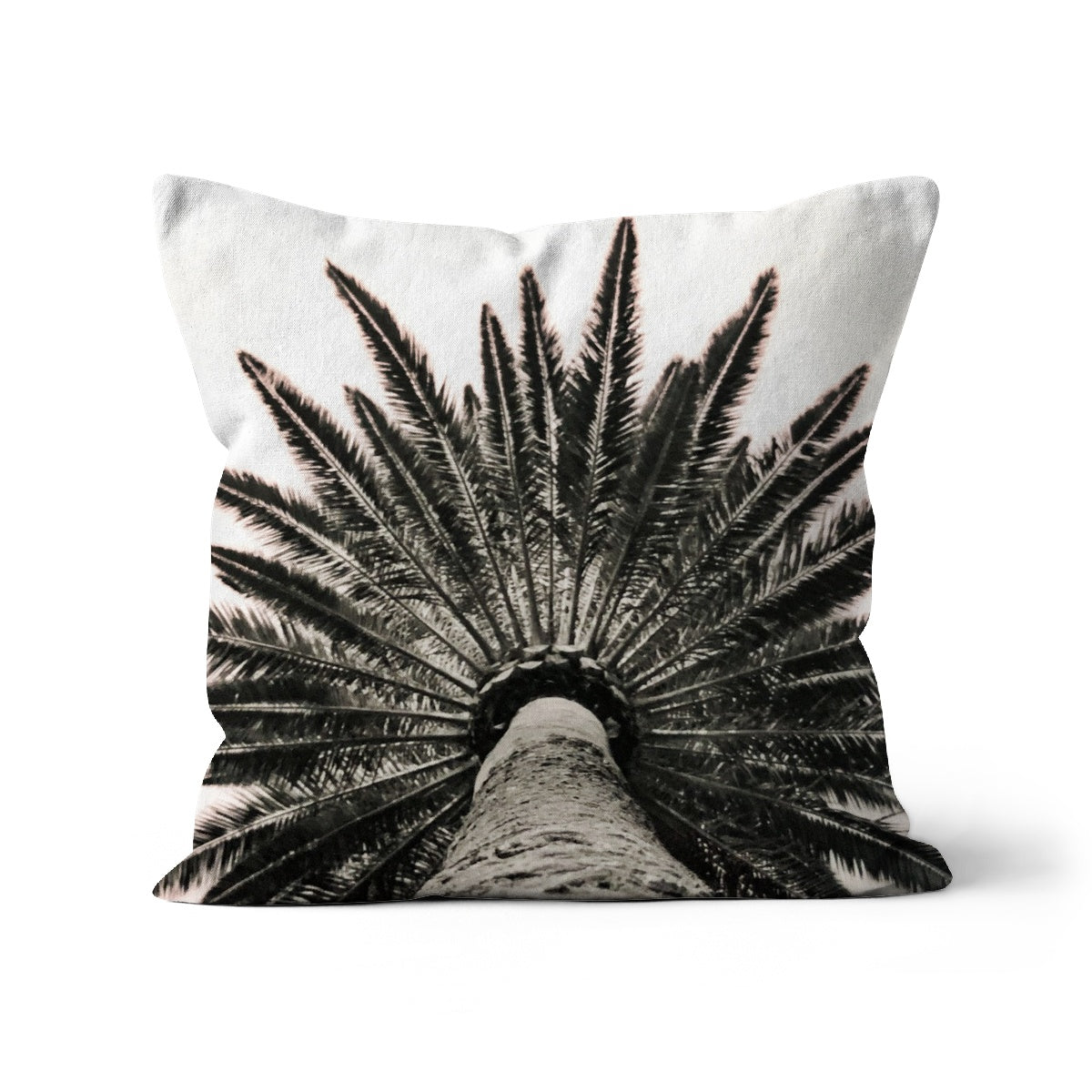 Snowy Palm Cushion