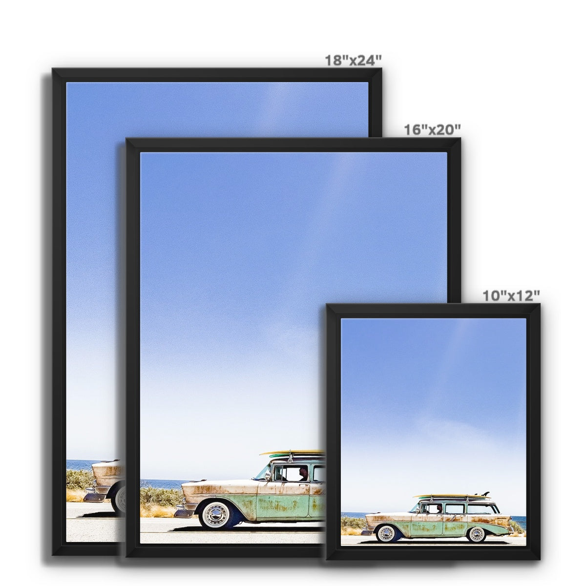 Rusted! Framed Canvas