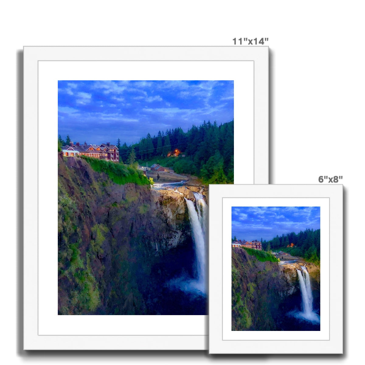 Snoqualmie Falls Framed Print