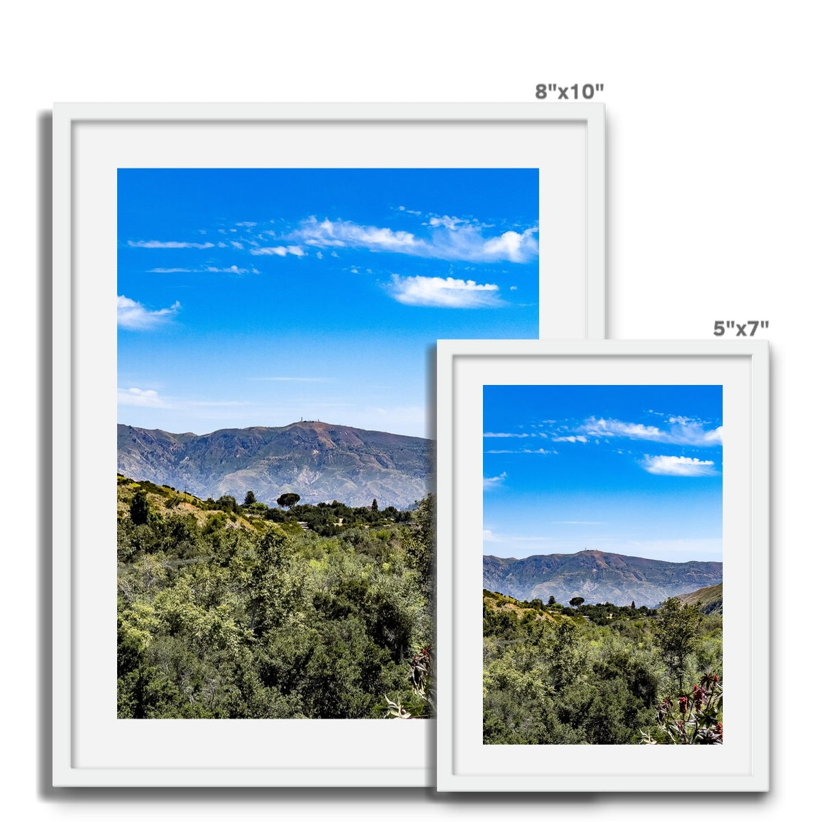 Ojai Valley Framed Photo Tile