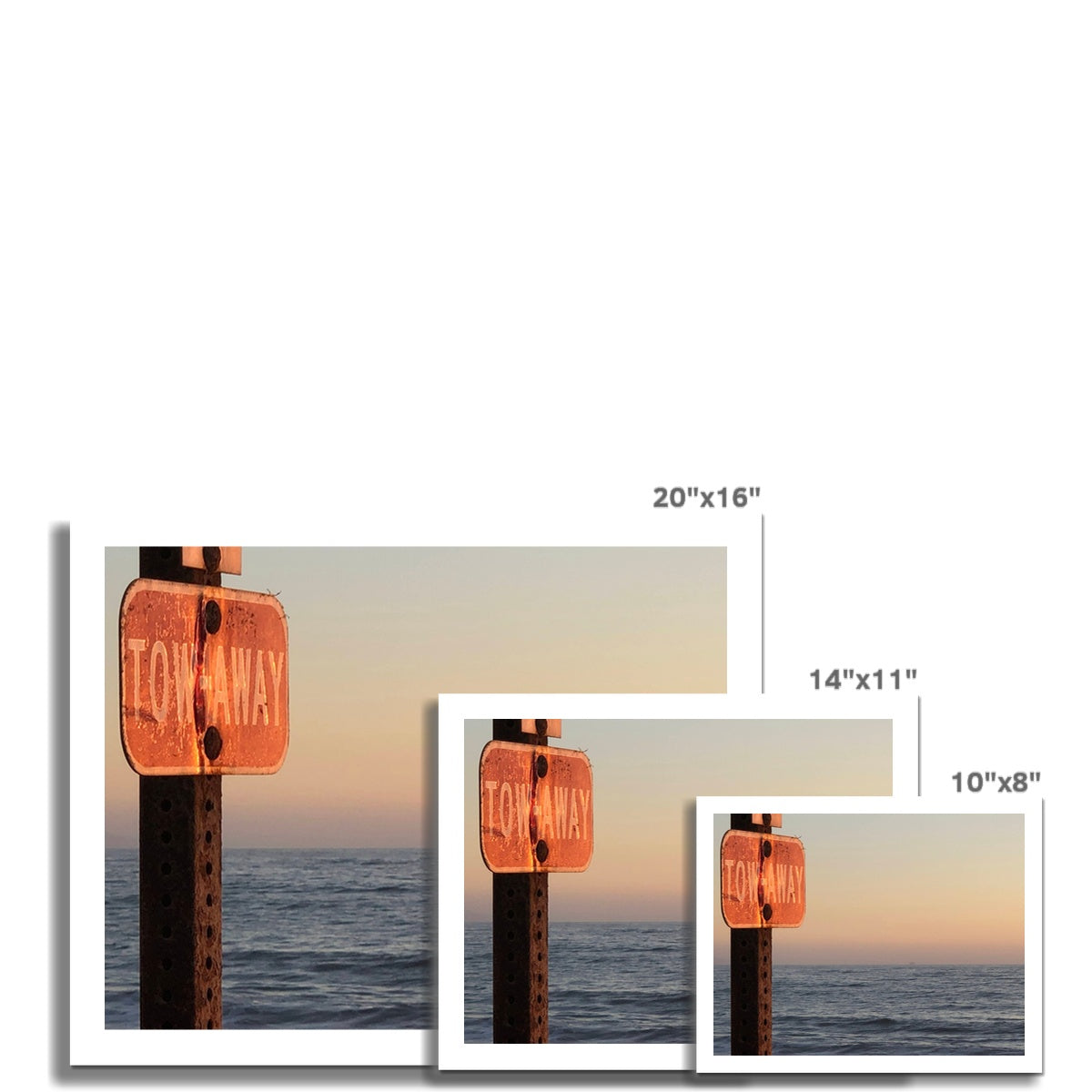 TOW AWAY Photo Art Print