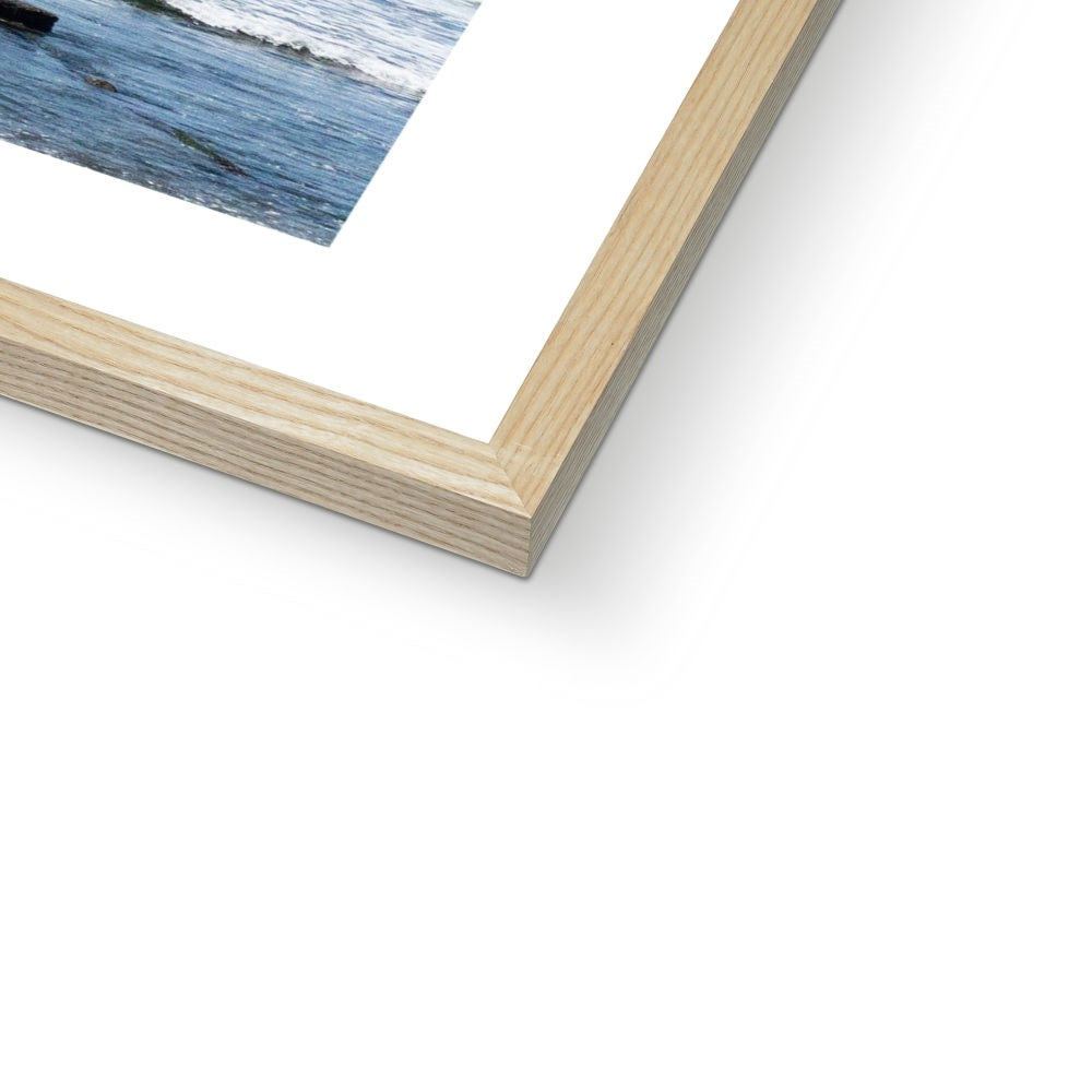 Flock of Surfers 2 Framed Print