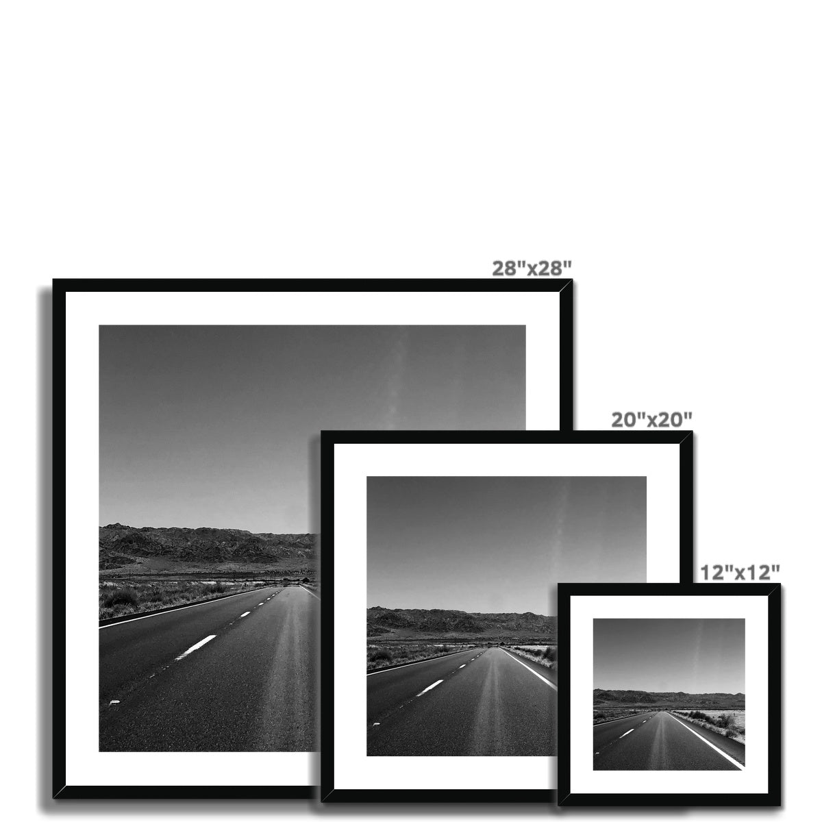 The Open Road Framed & Mounted Print