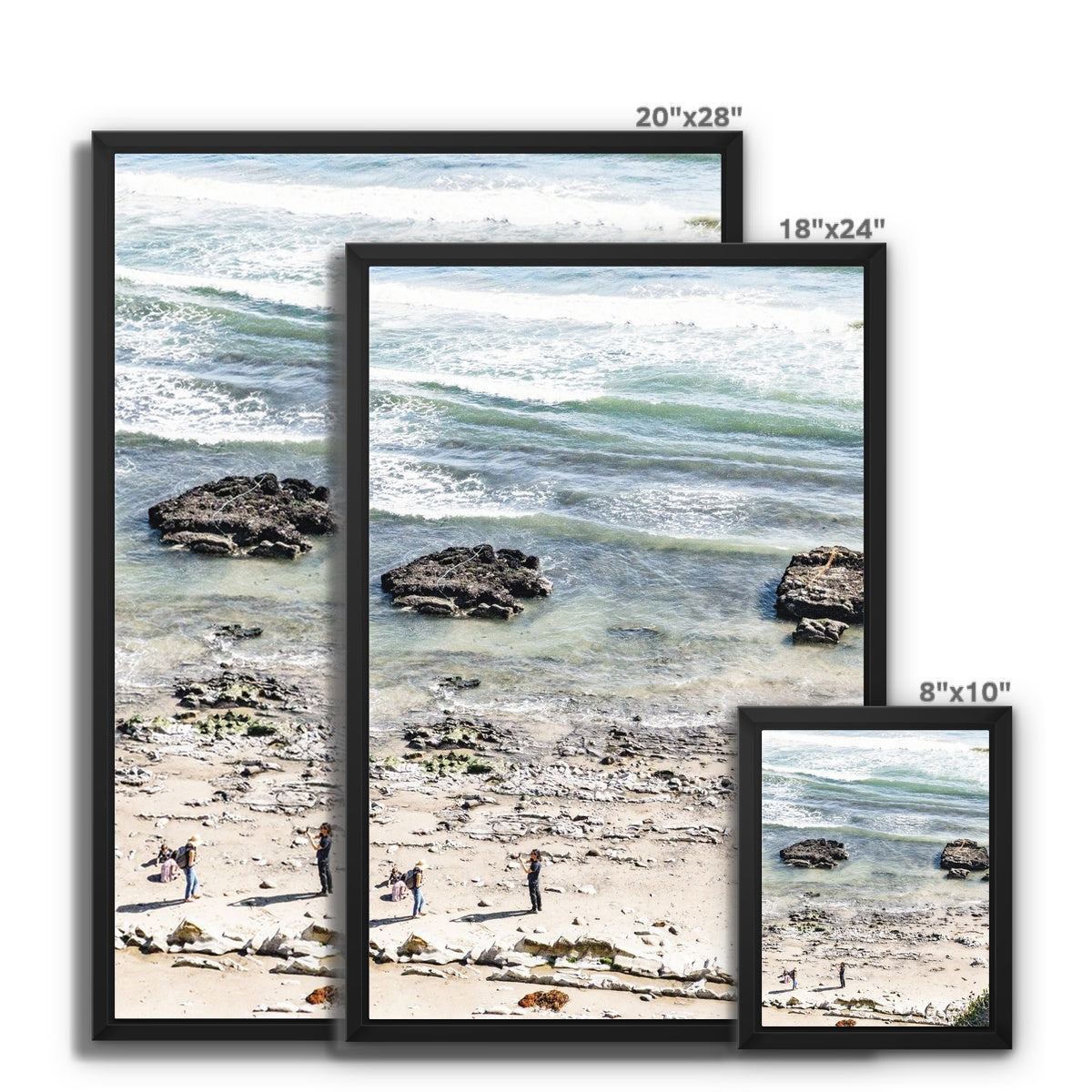 Say Cheese! Framed Canvas