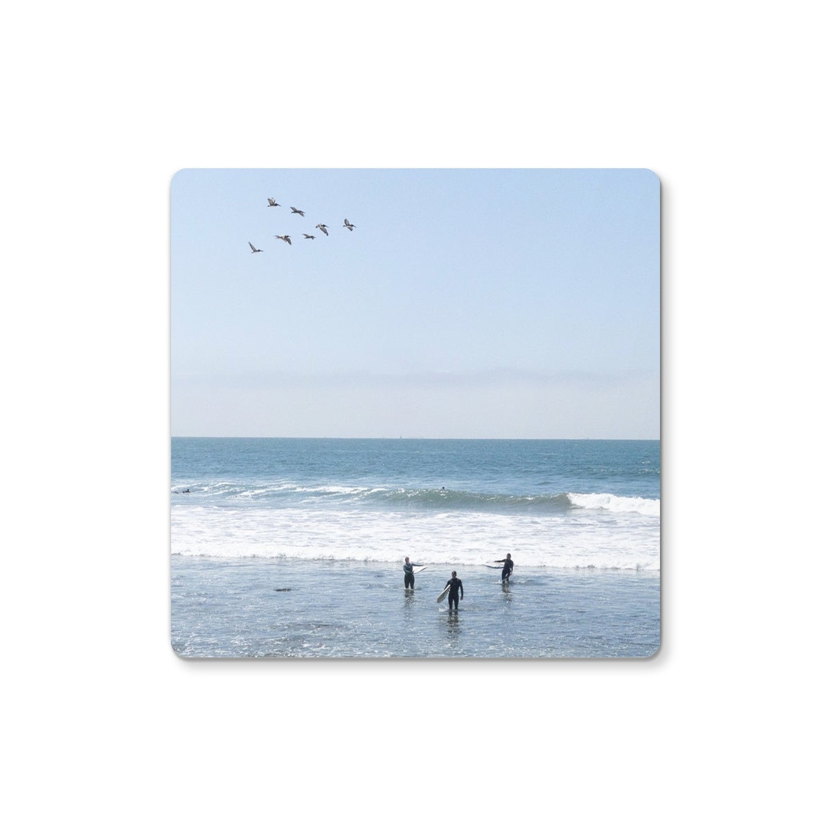 Flock of Surfers 3 Coaster