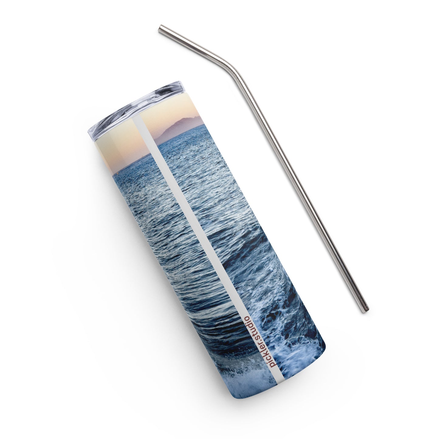 Pacific Ocean at Sunset {a stainless steel tumbler}