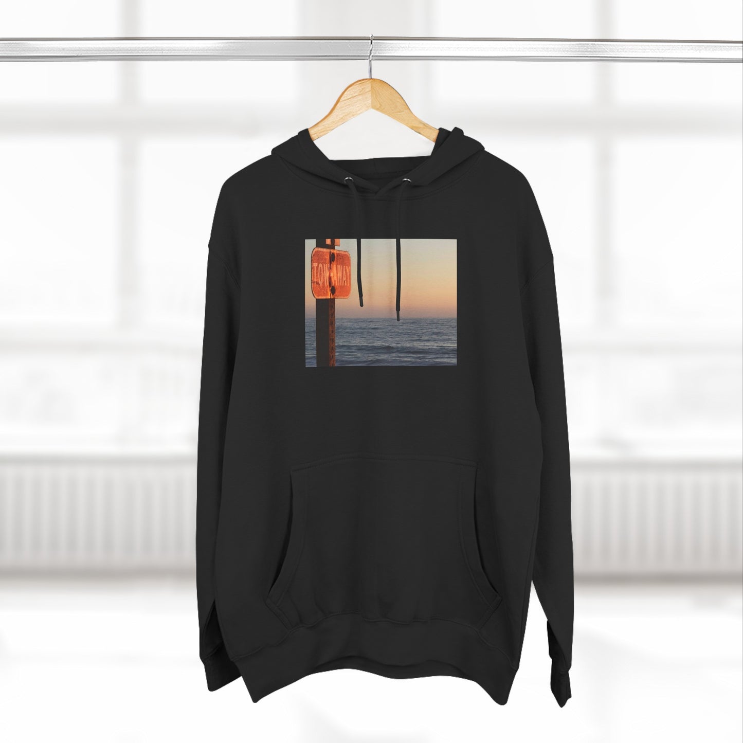 TOW AWAY {a three-panel fleece hoodie}