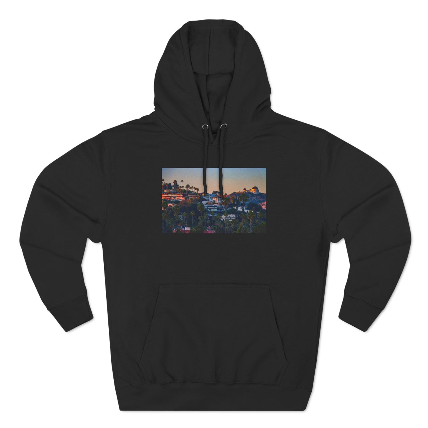 Hollywood Hills {a three-panel fleece hoodie}