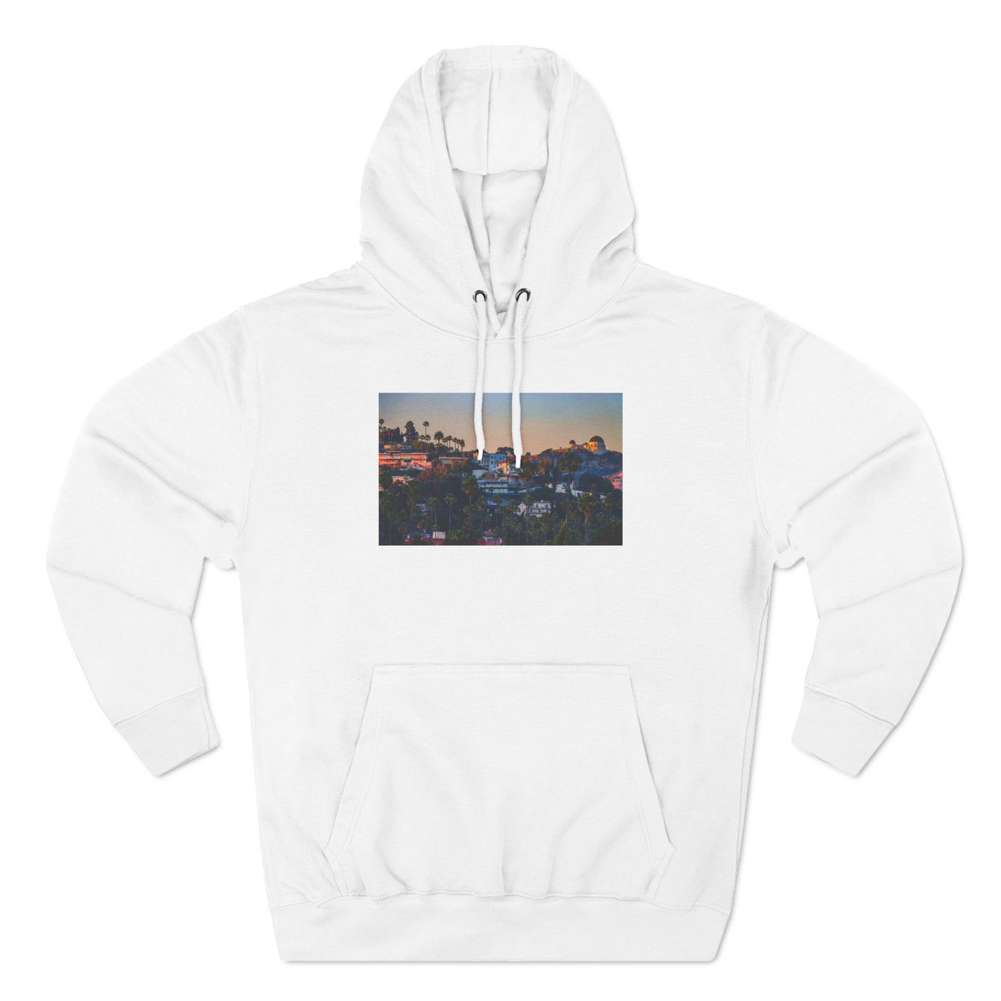 Hollywood Hills {a three-panel fleece hoodie}