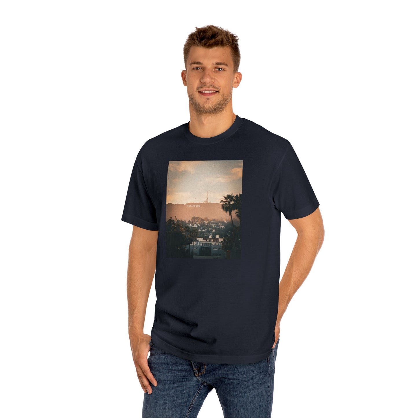 Hollywood in Summer {a unisex classic tee by American Apparel}