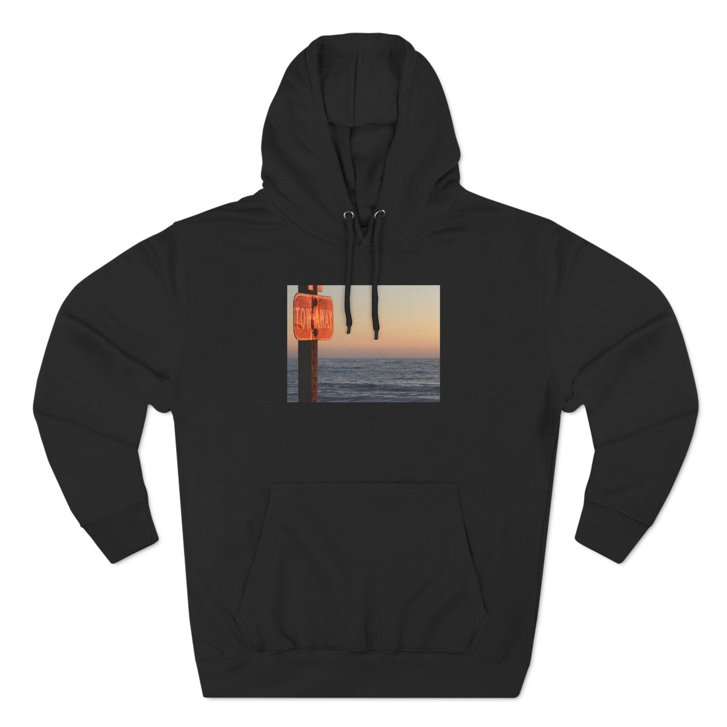 TOW AWAY {a three-panel fleece hoodie}