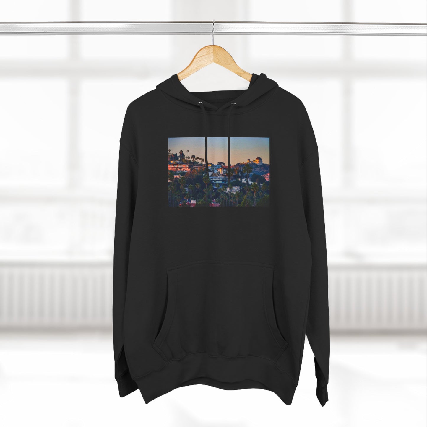 Hollywood Hills {a three-panel fleece hoodie}