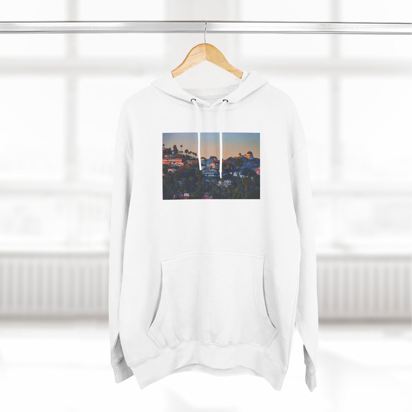 Hollywood Hills {a three-panel fleece hoodie}