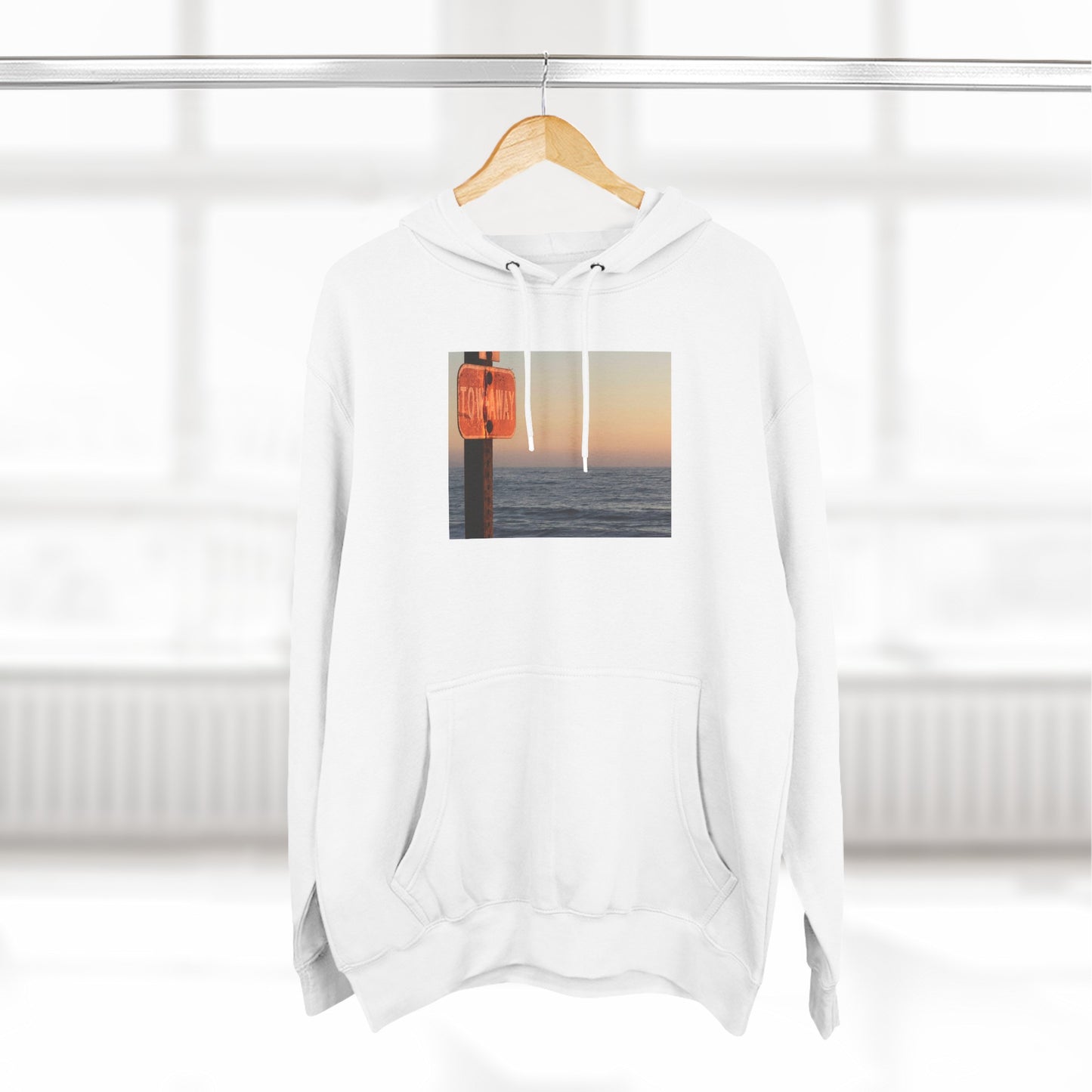 TOW AWAY {a three-panel fleece hoodie}