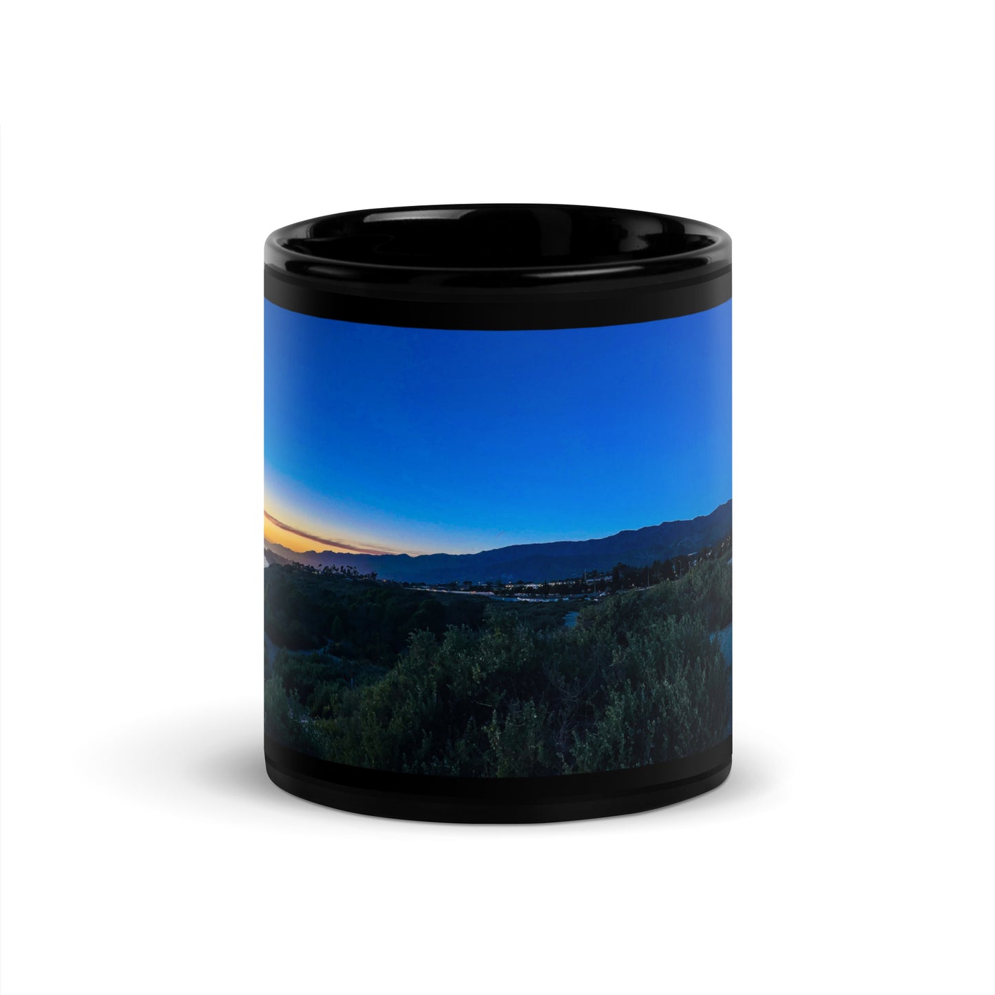 Twilight {a black glossy mug}