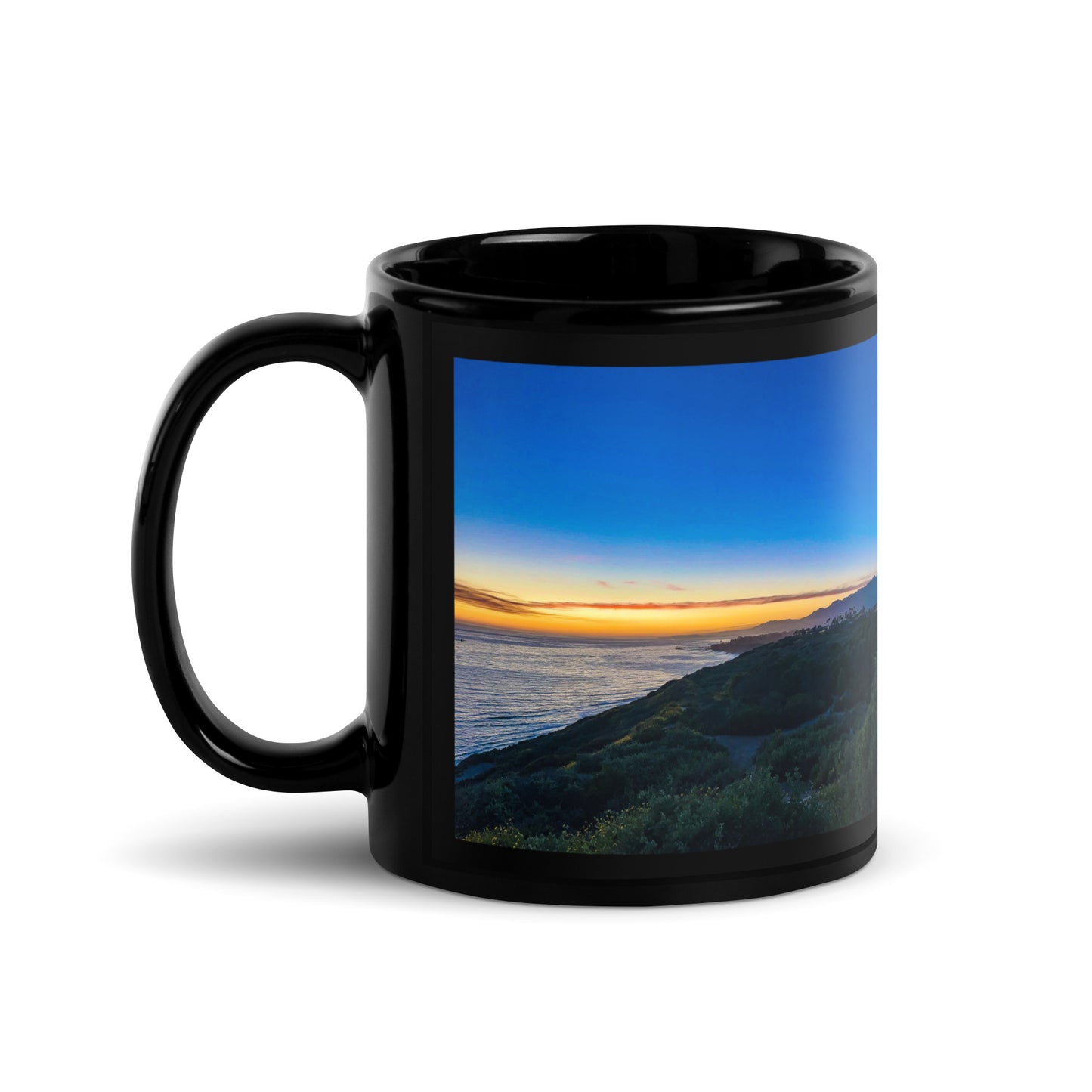 Twilight {a black glossy mug}