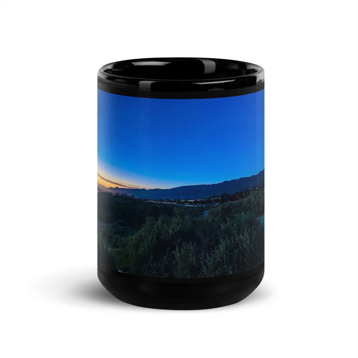 Twilight {a black glossy mug}