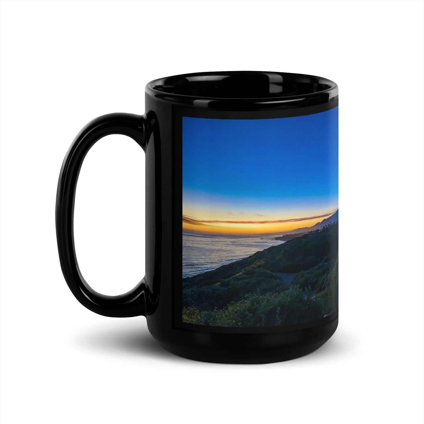 Twilight {a black glossy mug}