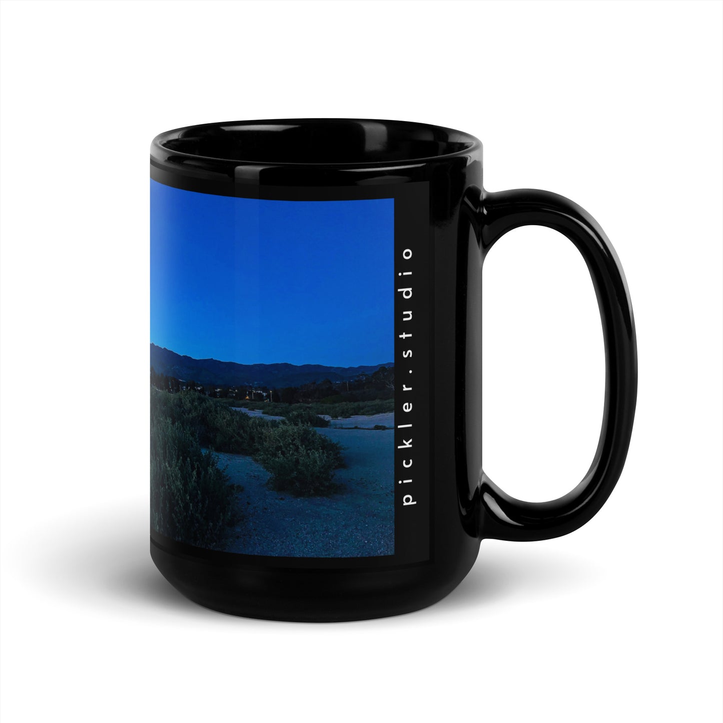 Twilight {a black glossy mug}