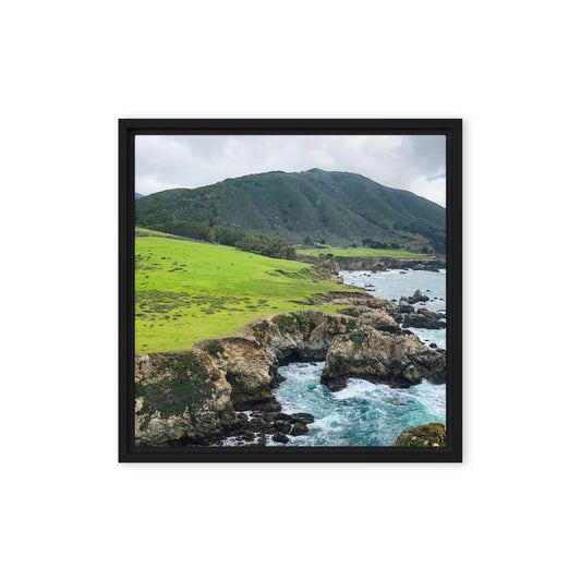Big Sur {a framed canvas}