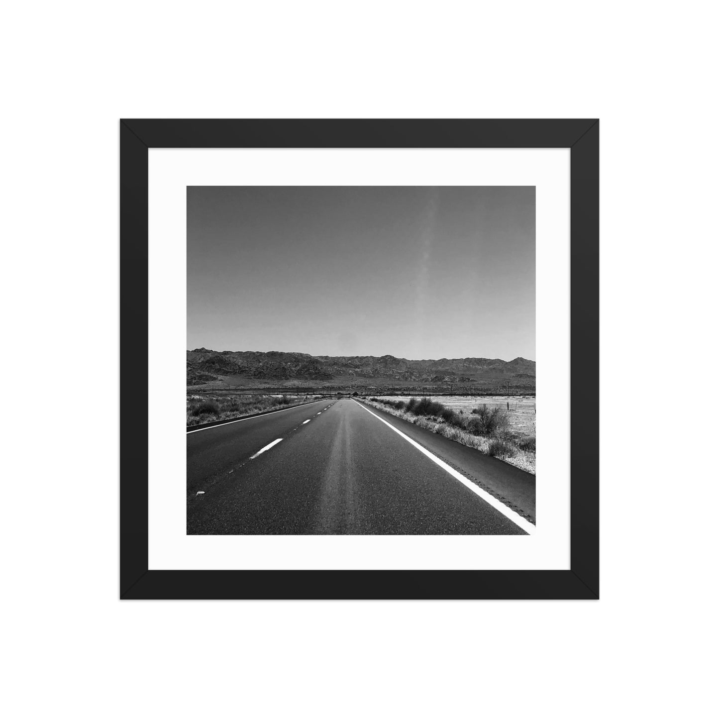 The Open Road {a framed photo paper poster}
