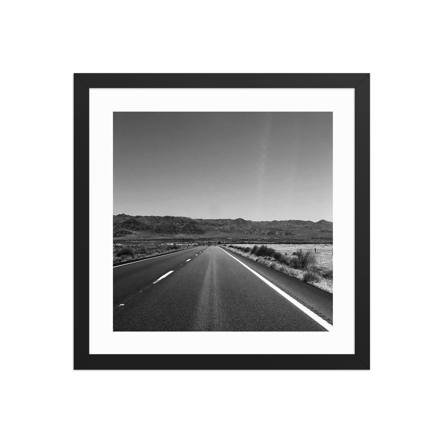 The Open Road {a framed photo paper poster}