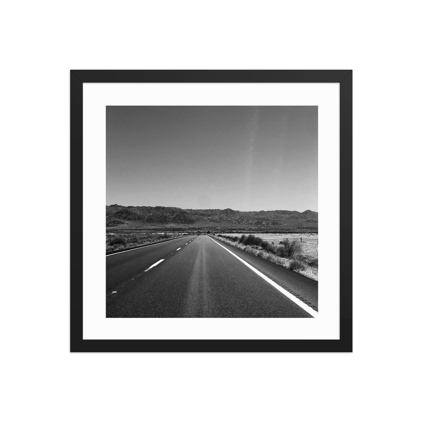 The Open Road {a framed photo paper poster}