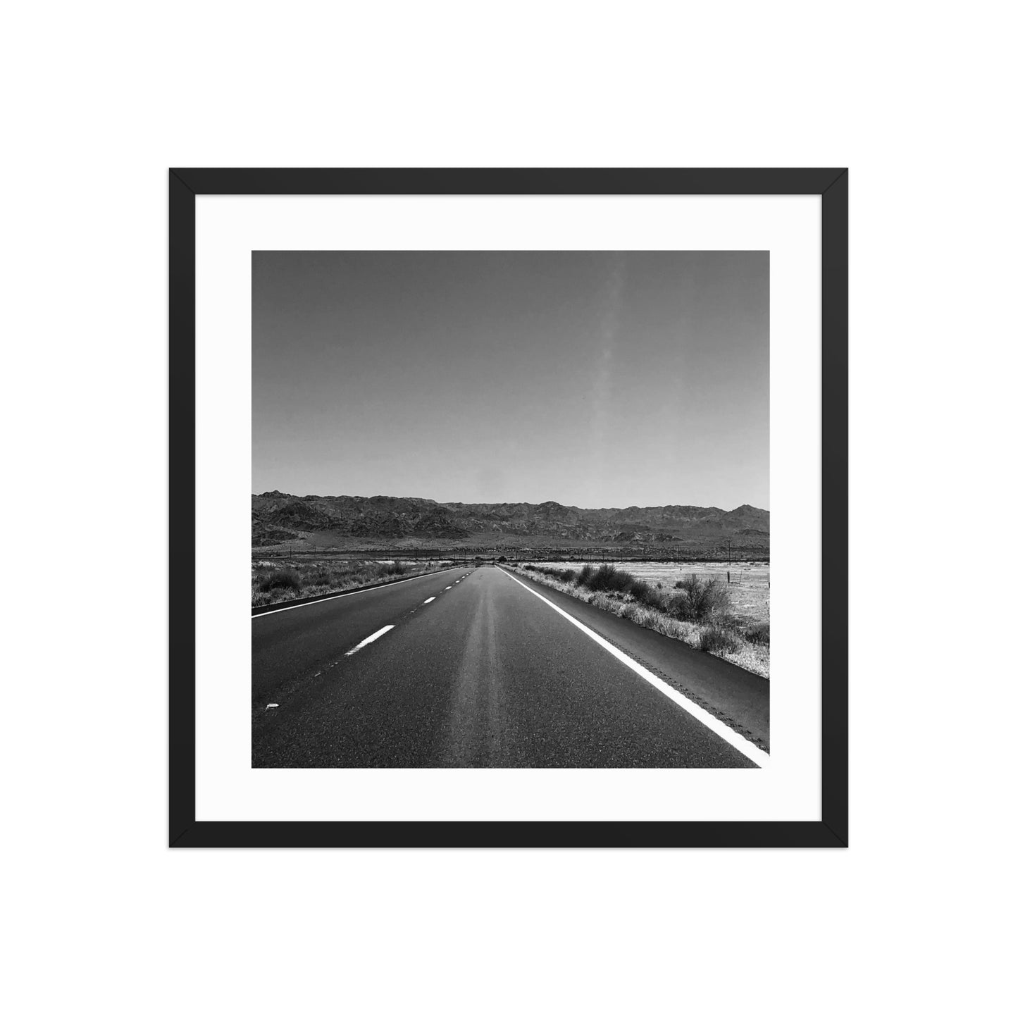 The Open Road {a framed photo paper poster}