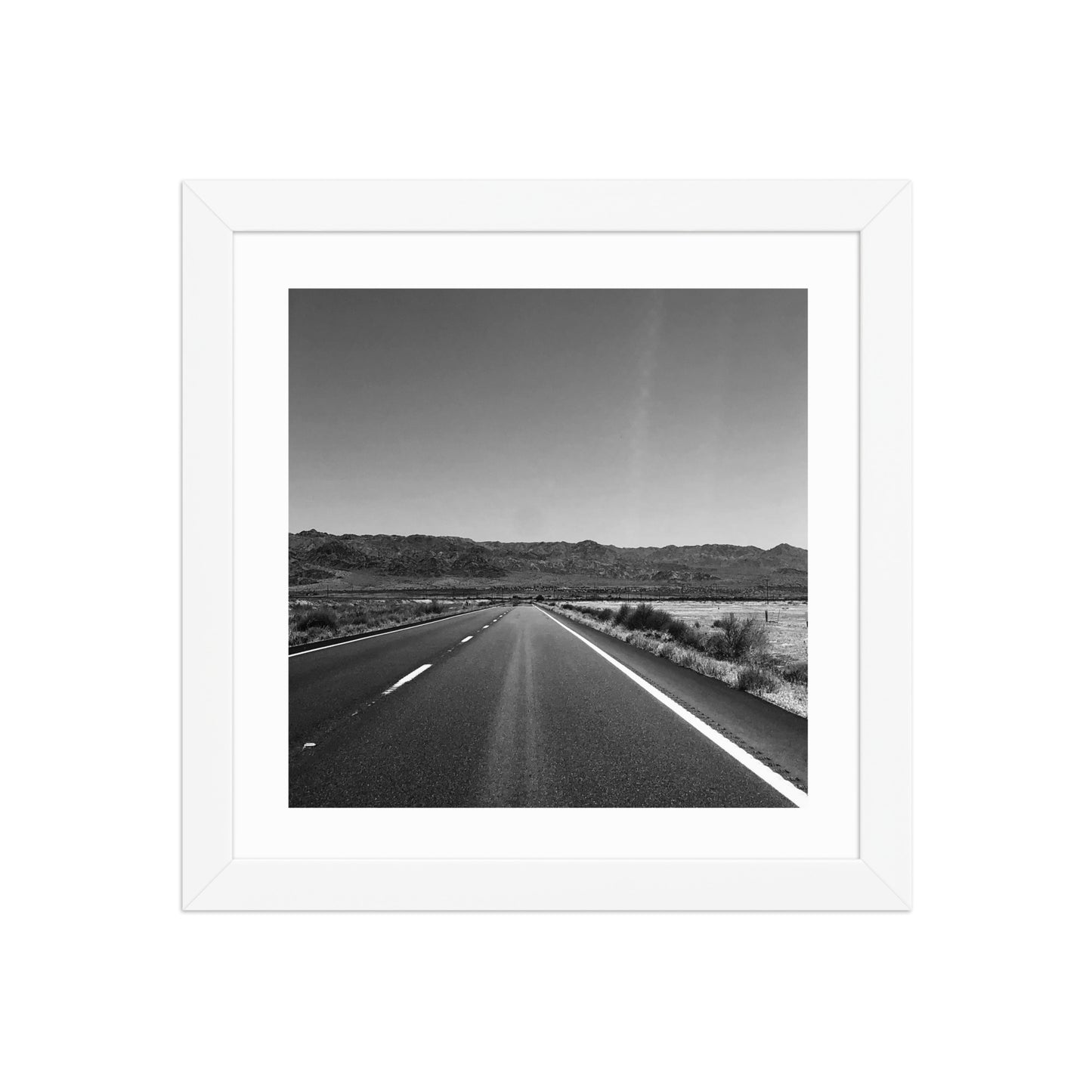 The Open Road {a framed photo paper poster}